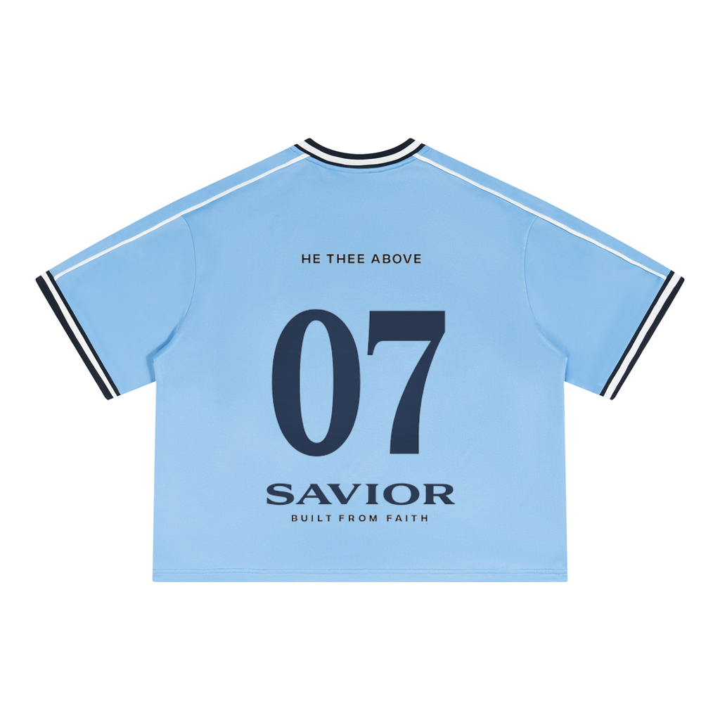 Unisex Boxy V-Neck Soccer Jersey