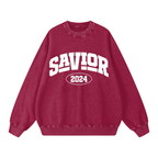 Snow Washed Oversized Sweatshirt