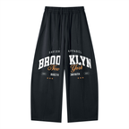 Heavyweight Wide Leg Panel Sweatpants