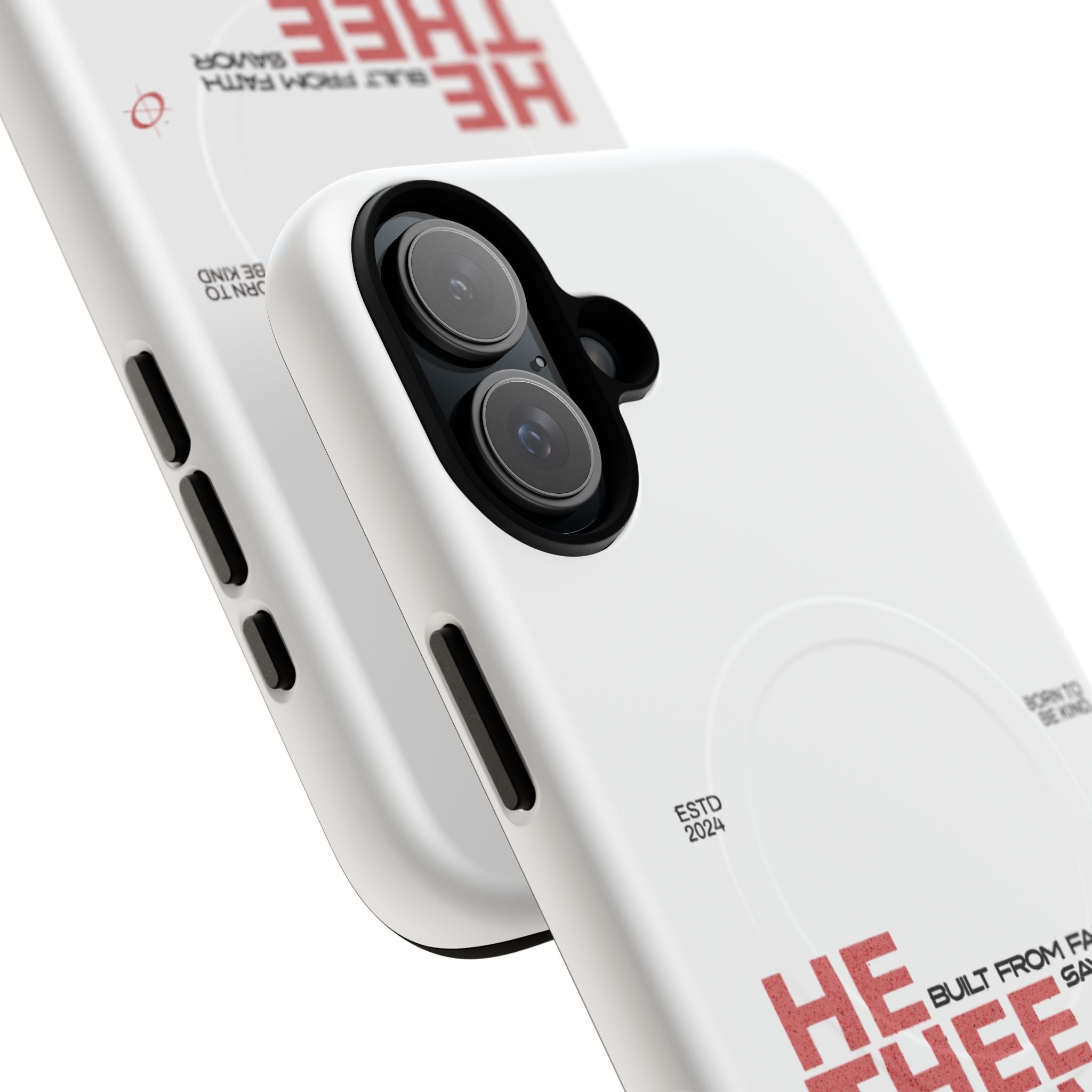 He Thee Above — Keep Your Eyes Up Phone Case