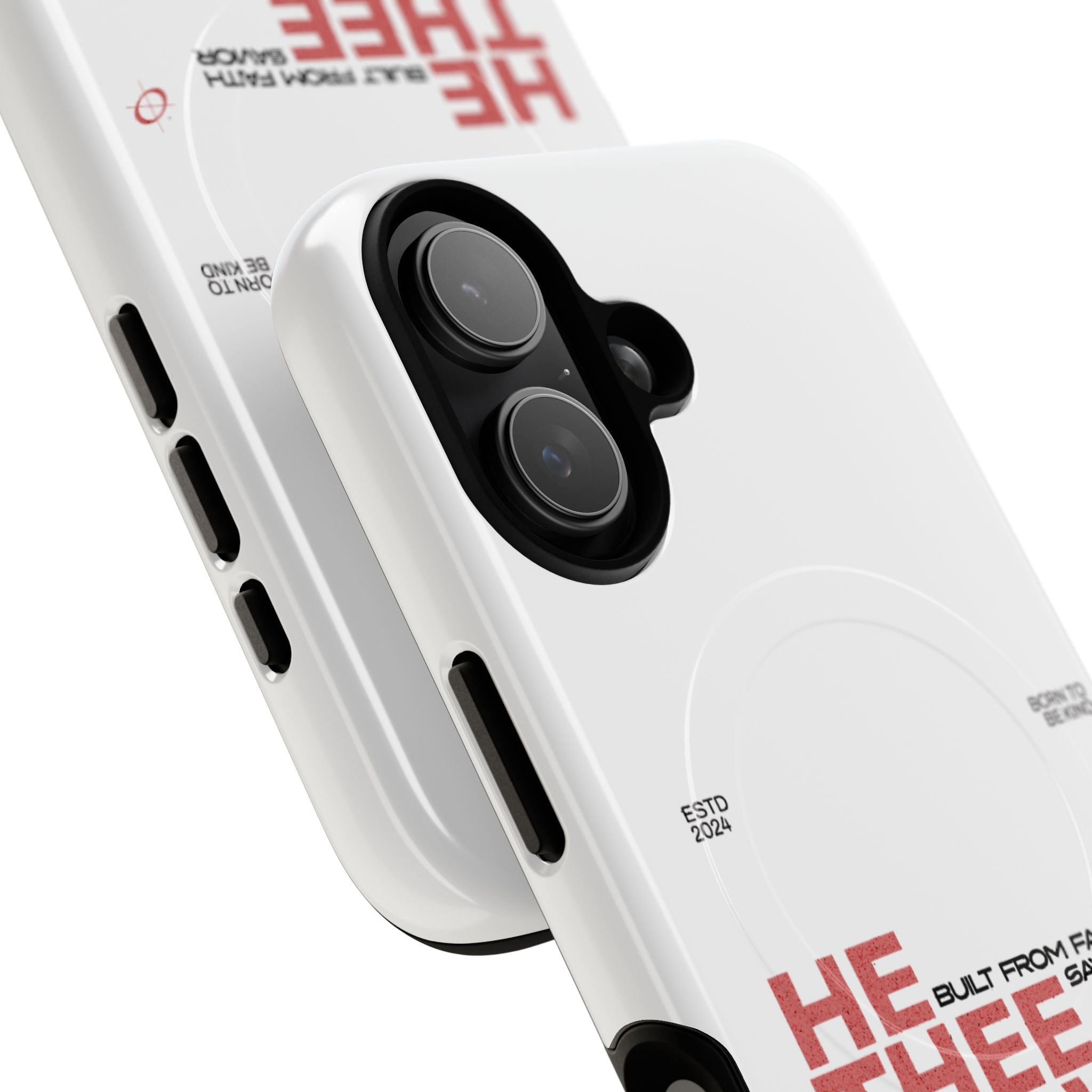 He Thee Above — Keep Your Eyes Up Phone Case