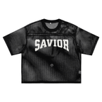 See-through Boxy Net T-Shirt