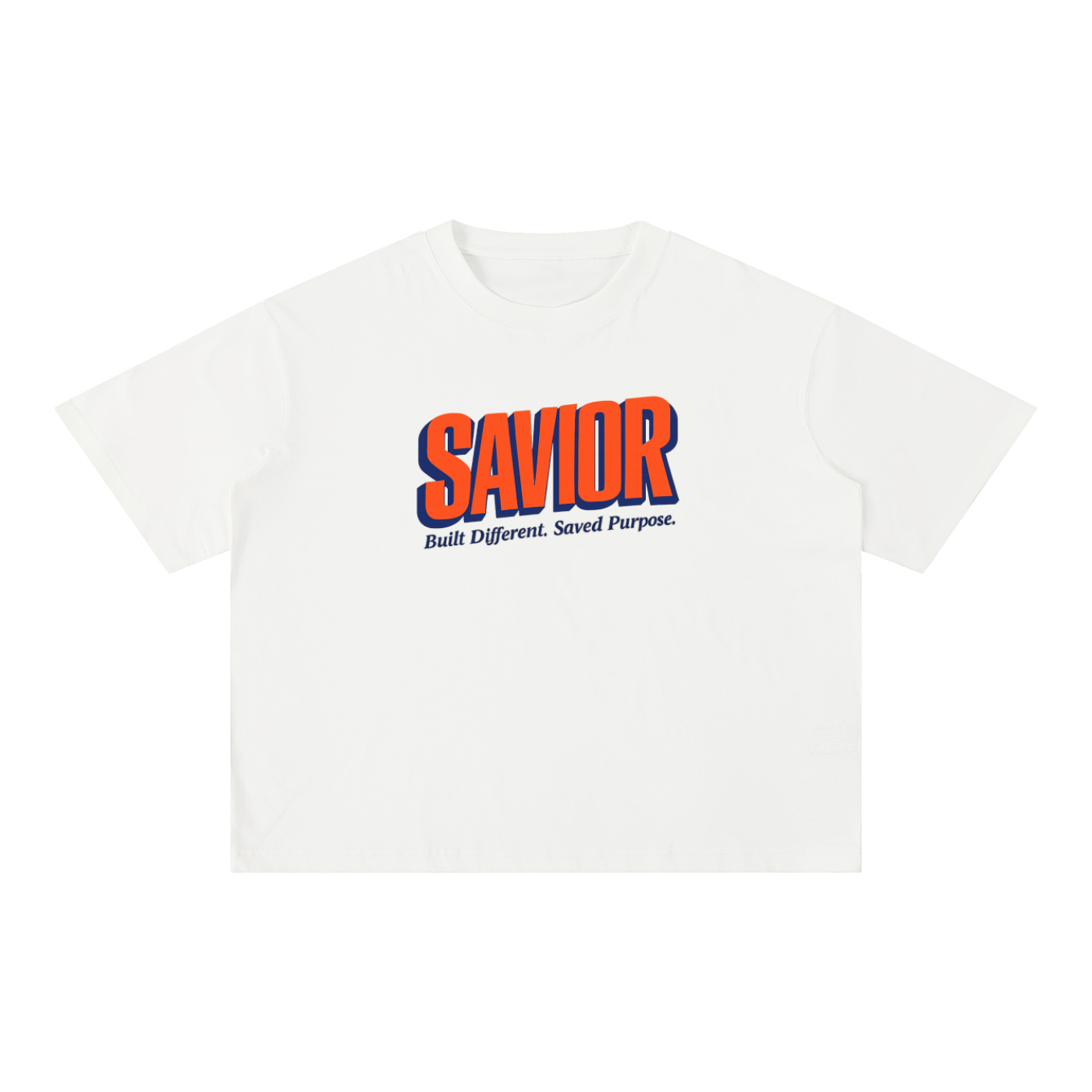Mineral Wash Boxy Cotton T-Shirt