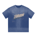 “I” Shape Gradient Washed T-Shirt