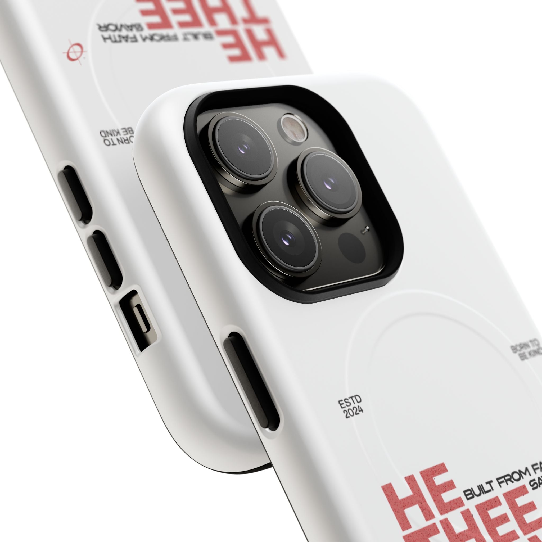 He Thee Above — Keep Your Eyes Up Phone Case