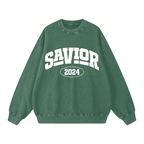 Snow Washed Oversized Sweatshirt