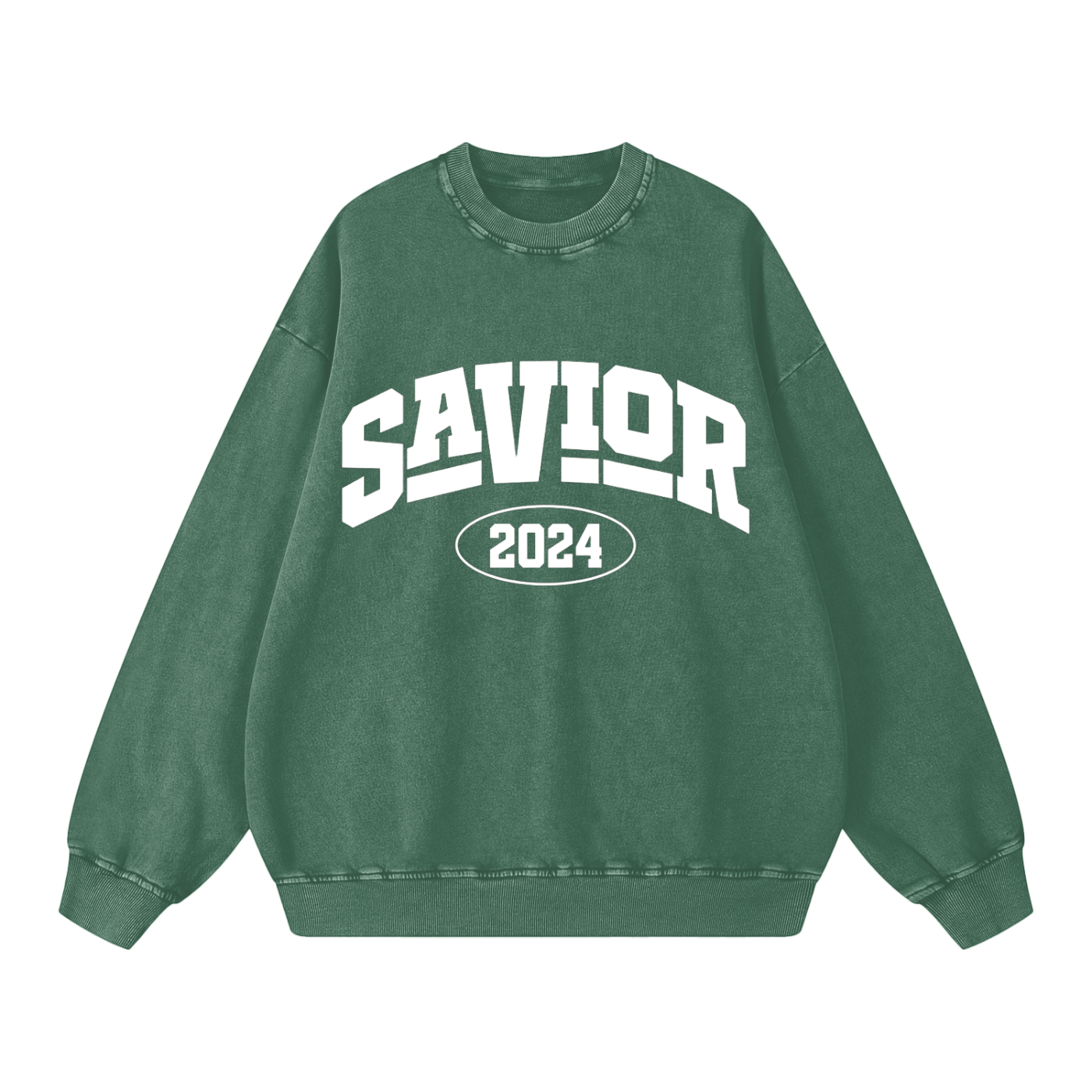 Snow Washed Oversized Sweatshirt