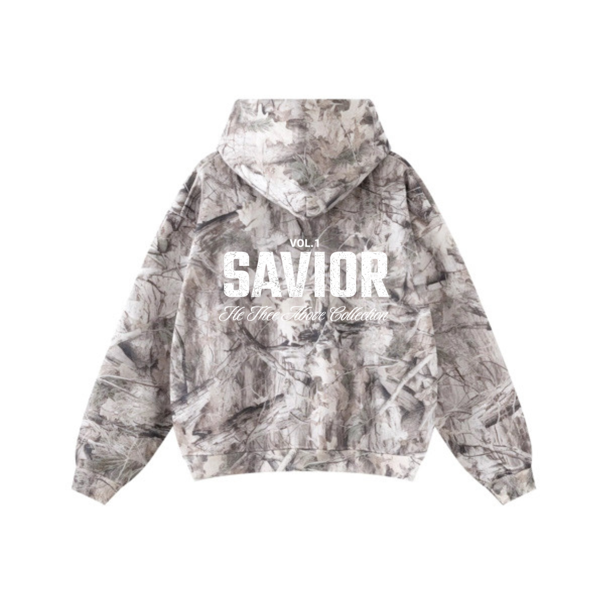 Vintage Heavyweight Camo Hoodie