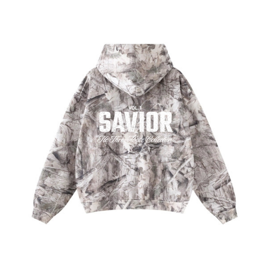 Vintage Heavyweight Camo Hoodie