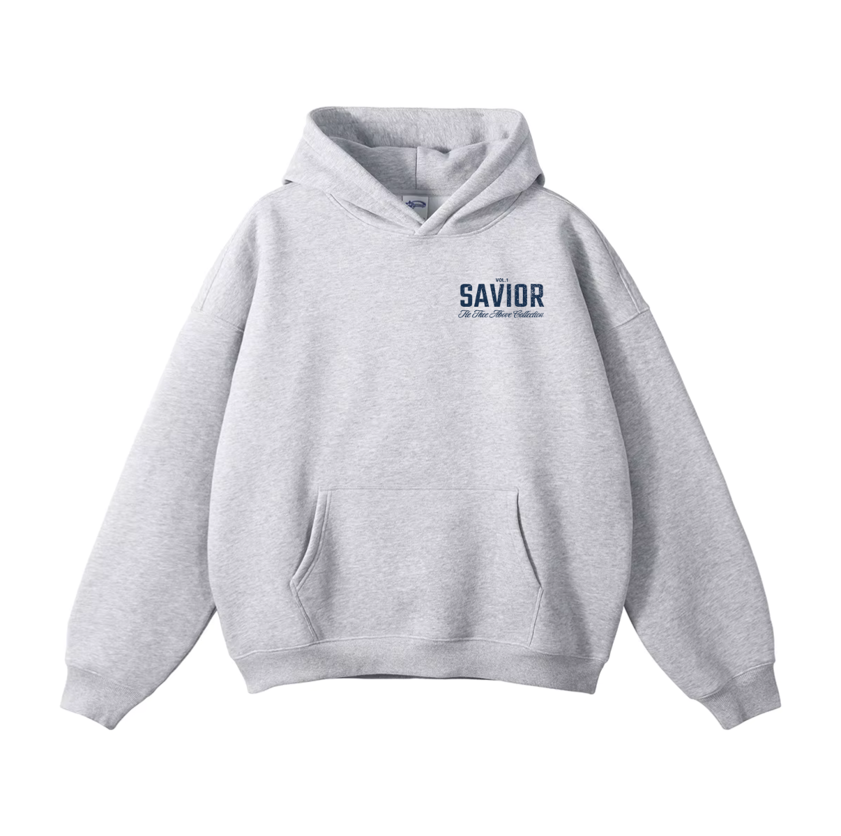Vintage Savior Heather Gray Hoodie