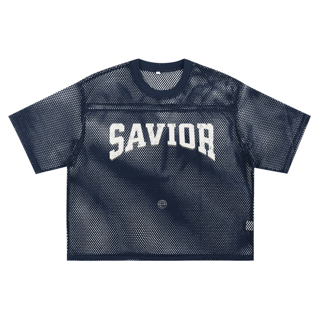 See-through Boxy Net T-Shirt