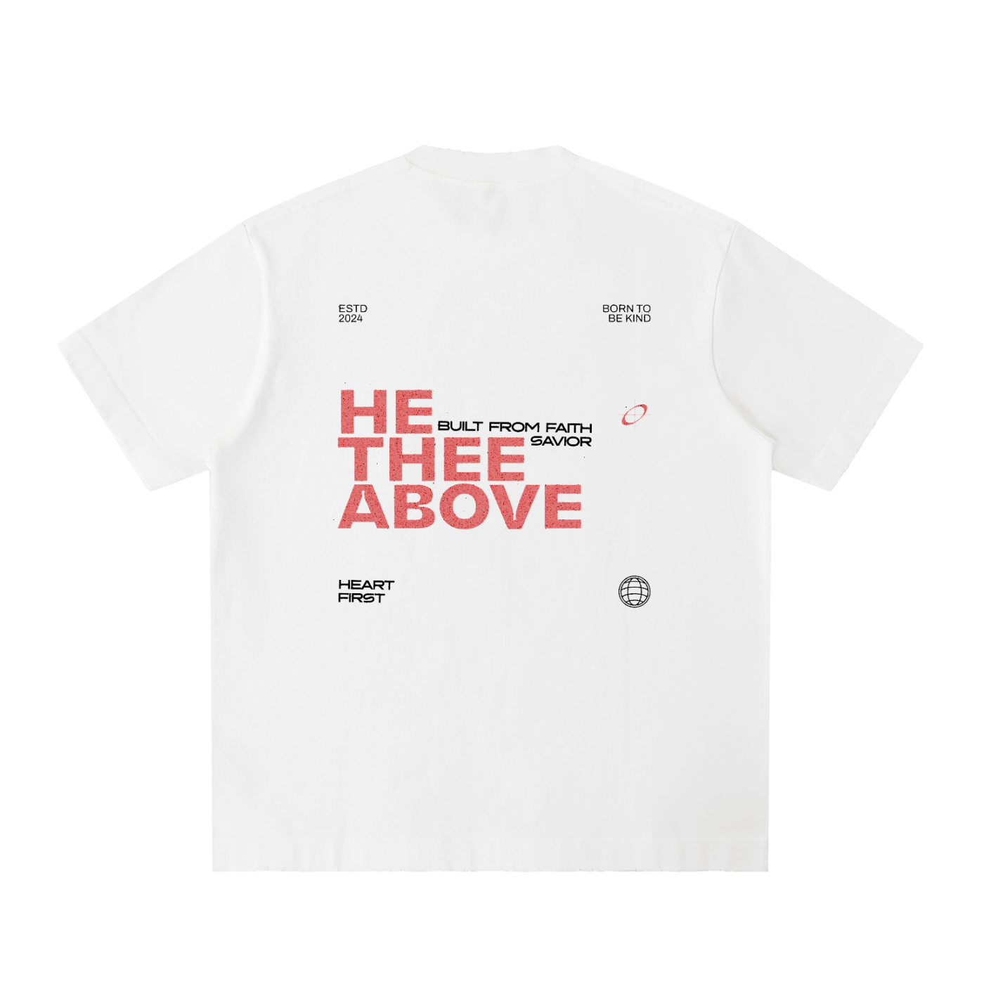 Heavyweight Vintage Washed Frayed T-Shirt