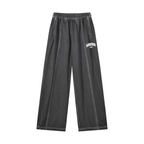 Unisex Vintage Wash Wide Leg Mesh Sweatpants