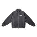 Unisex Vintage Wash Full Zip Mesh Jacket