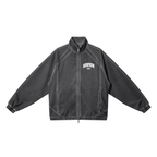 Unisex Vintage Wash Full Zip Mesh Jacket
