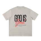 Heavyweight Vintage Washed Frayed T-Shirt