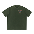 Heavyweight Vintage Washed Frayed T-Shirt