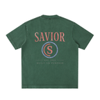 Heavyweight Vintage Washed Frayed T-Shirt