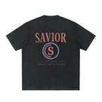 Heavyweight Vintage Washed Frayed T-Shirt