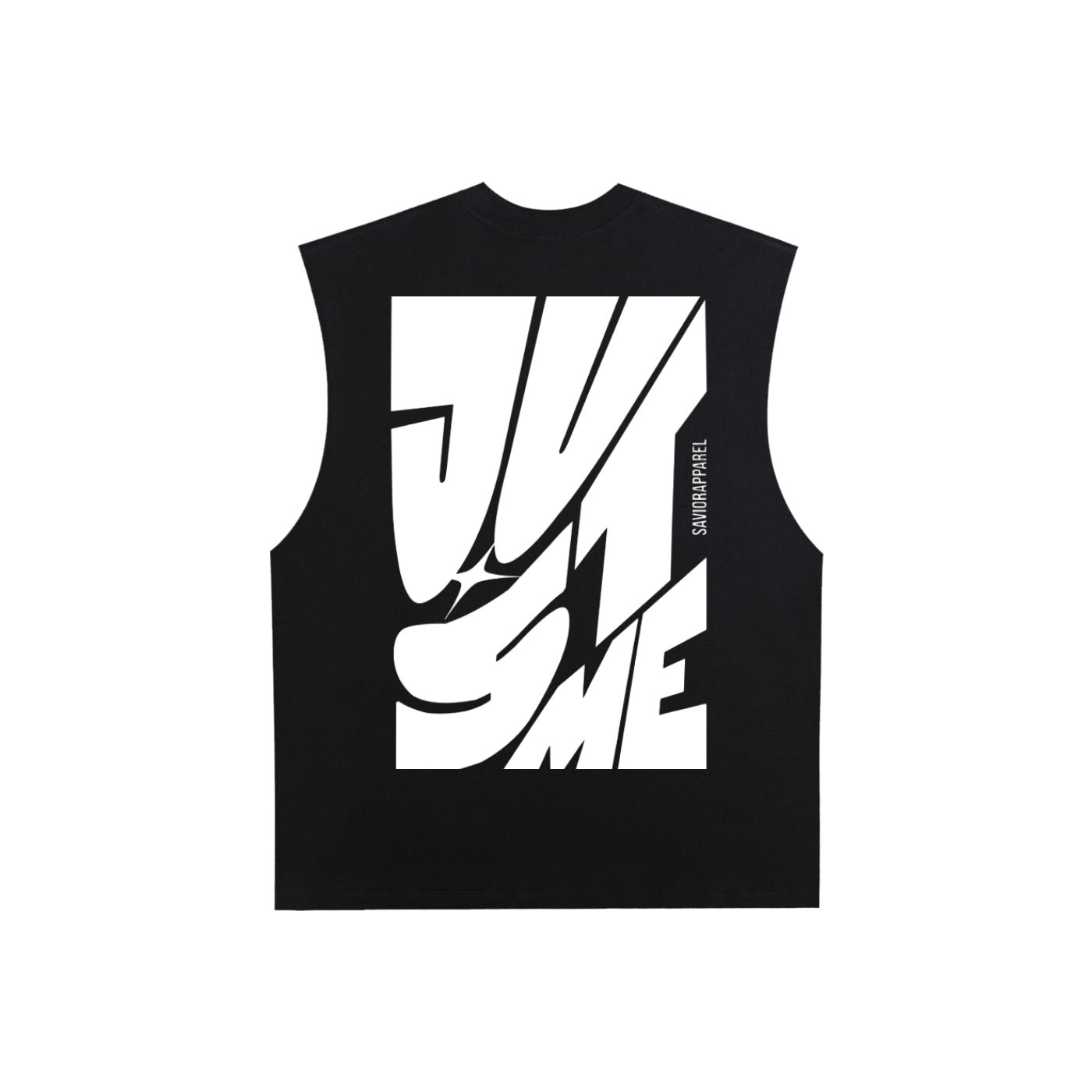 Raw Edge Cotton Tank Top