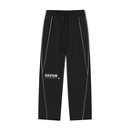 Reflection Striped Straight-Leg Sweatpants