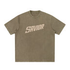 Heavyweight Vintage Washed Frayed T-Shirt