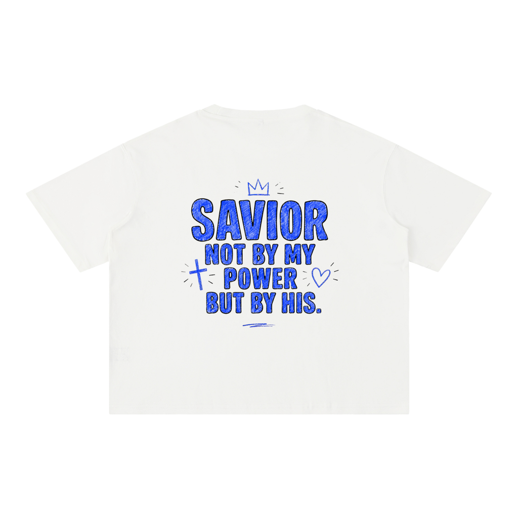 Mineral Wash Boxy Cotton T-Shirt