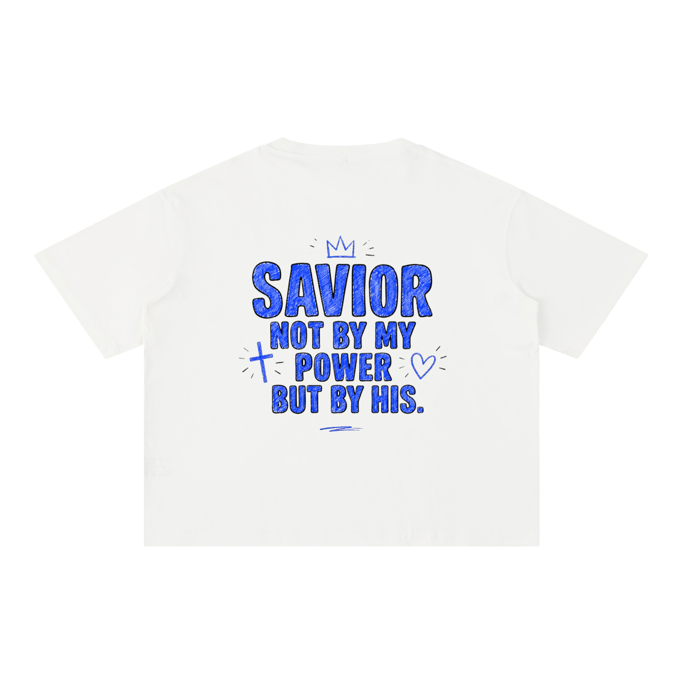 Mineral Wash Boxy Cotton T-Shirt