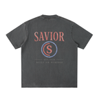 Heavyweight Vintage Washed Frayed T-Shirt