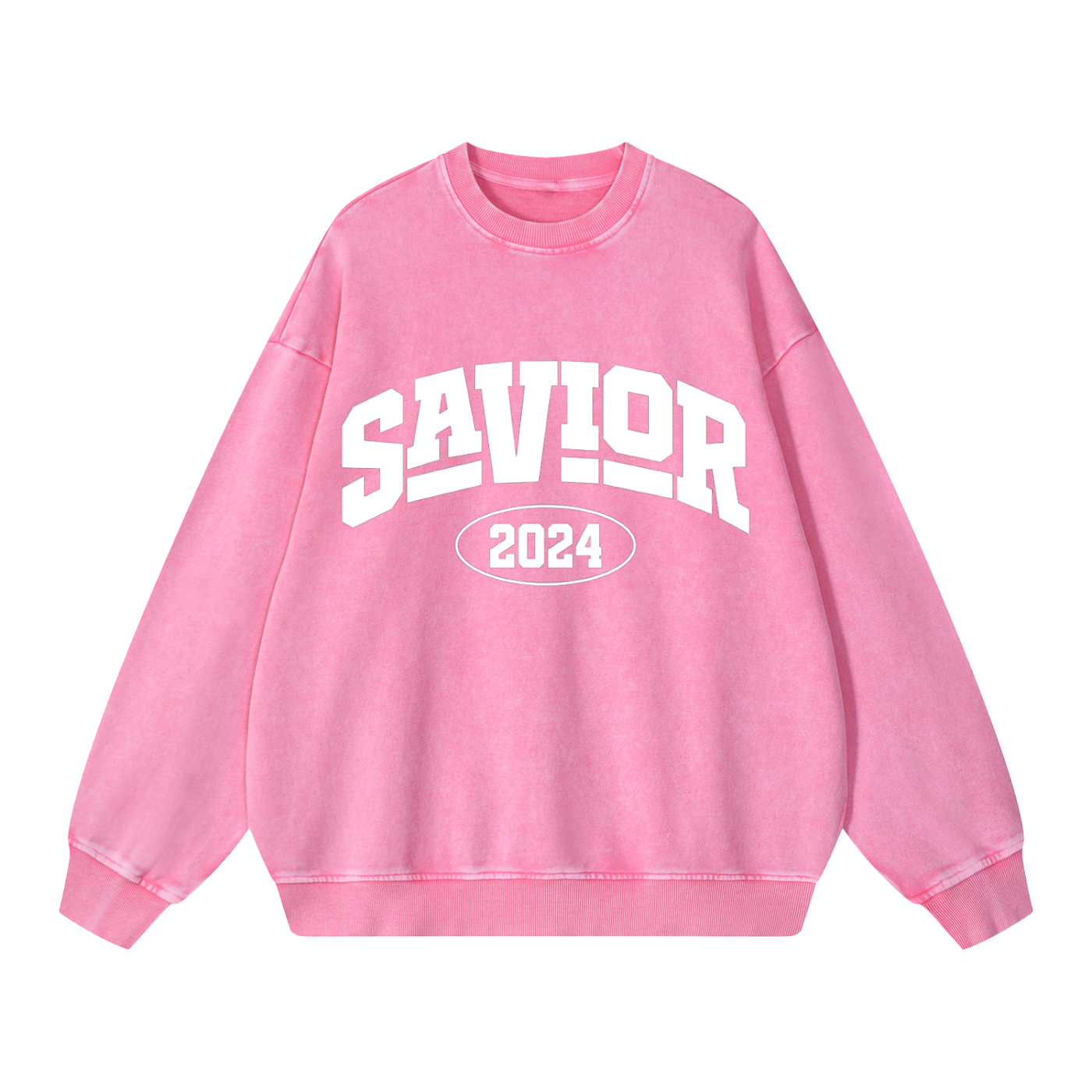 Snow Washed Oversized Sweatshirt