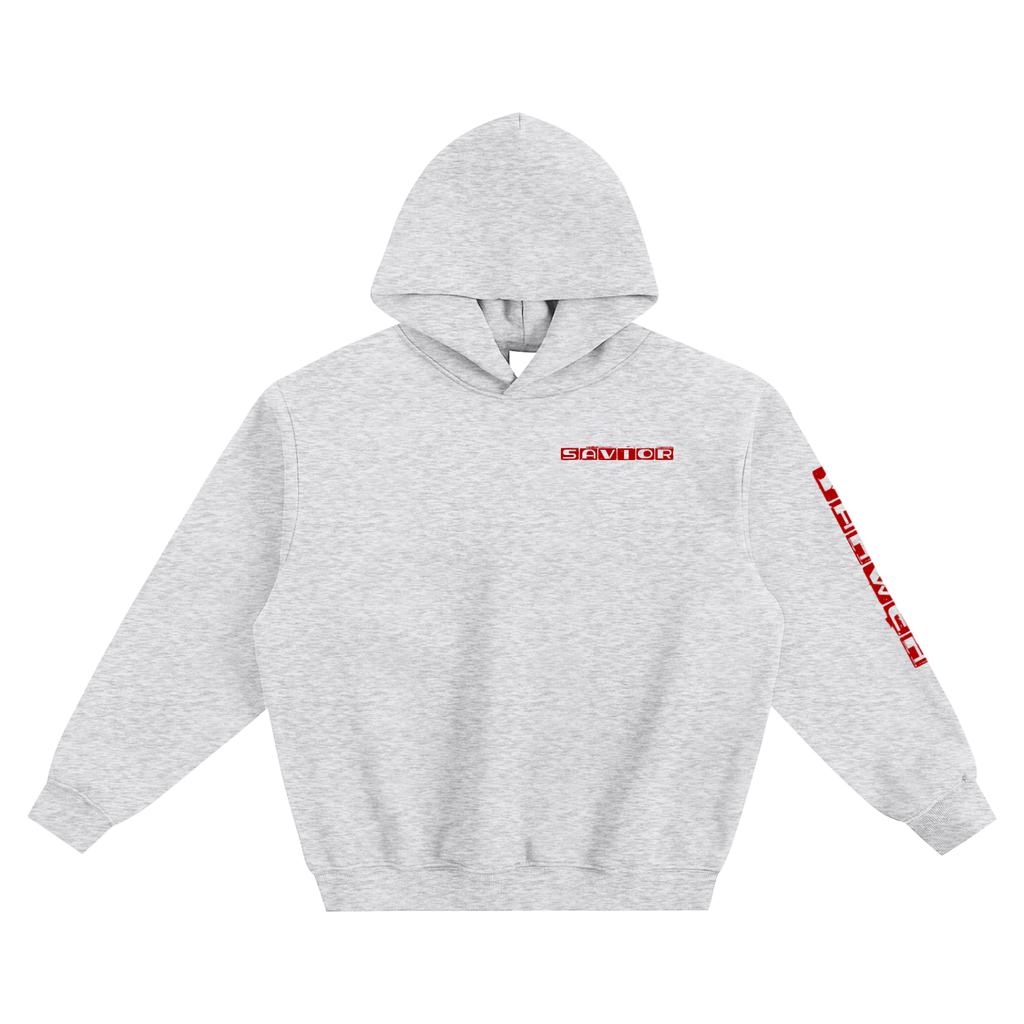 Fleeced Boxy Hoodie