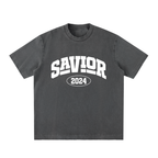 Heavyweight Vintage Washed Frayed T-Shirt